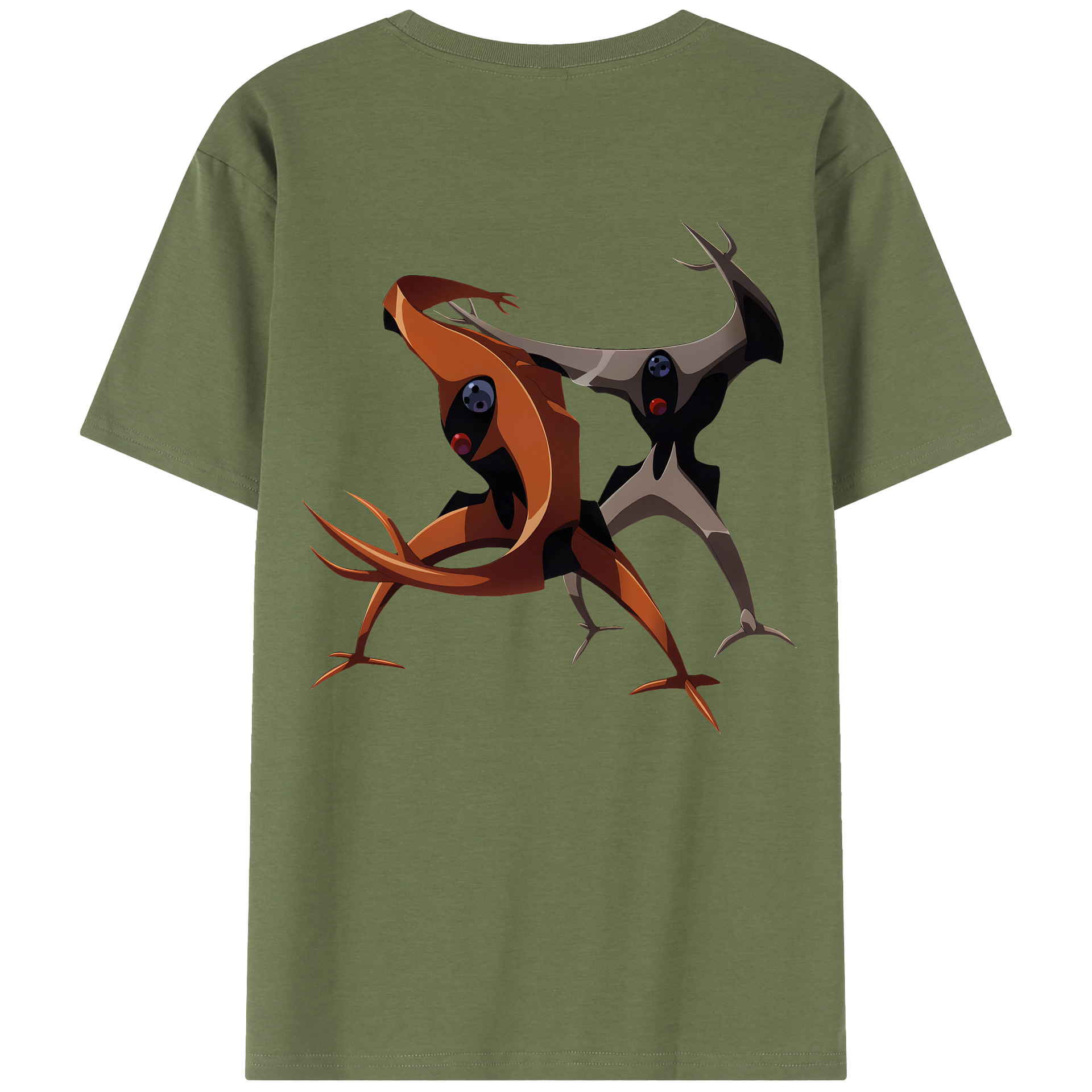 （画像用） EVA 新世紀エヴァンゲリオン 綿100％半袖Tシャツ（背面プリント）